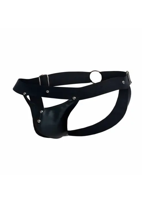 Dngeon Peekaboo jockstrap – Black – One size