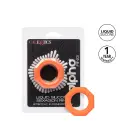 Alpha Sexagon varpos žiedas – oranžinis — Nuotrauka 5