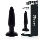 Addicted Toys TPR intymus analinis kištukas – 13.5 cm (5.3″) – Juodas — Nuotrauka 1