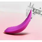 Ultrathin valkājams mini vibrators ar tālvadību – 12 cm (4.7″) – violets Foto 11