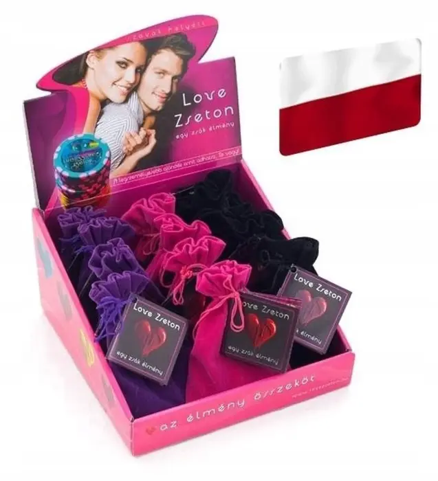 Seven Creations Love Tokens erotiska spēle pāriem – poļu valodā