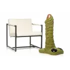 XR Brands Giant Scaly Swamp – milzu dildo skulptūra – zaļa – 90 cm — Foto 8