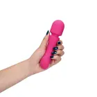 Ultra Soft двусторонний wand вибратор – розовый — Фото 10