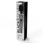 BLACK&SILVER Dexter wand masāžas vibrators – 30.6 cm (12″) – melns — Foto 2