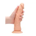Realistlik dildo – 20 cm (8″) – Nahavärv — Foto 8