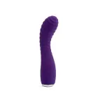 Lola elastīgs sildošais vibrators – 18 cm (7″) – violets Foto 1