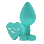 ToyJoy Booty Sweethearts südamekujuline anaaltapp 'Your Ass Is' BK-AP-016 – M – Roheline — Foto 11