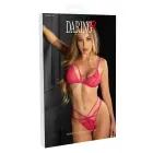 Daring Intimates Strappy Floral Lace Bra Set – Pink – S/M — Photo 9