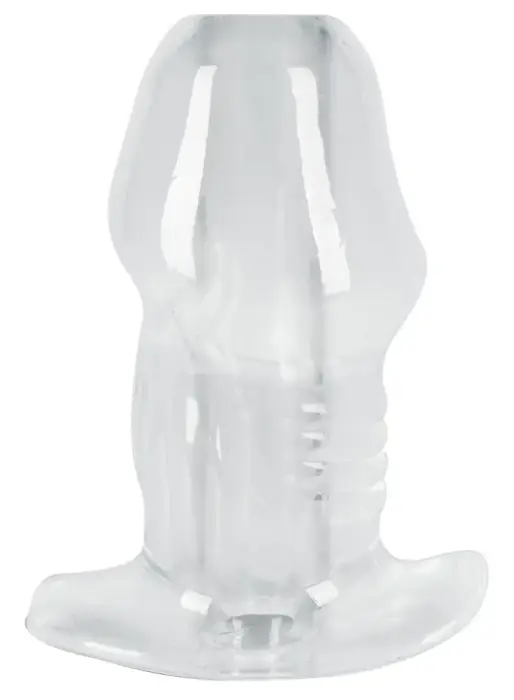 ANOS analinis kištukas su tuneliu – 10.2 cm (4″) – Skaidrus Photo