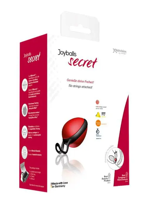 Joyballs Secret Single шарик Кегеля - Красно-чёрный
