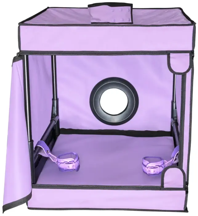 Secret Dome Bukkake BDSM krēsls – violets Foto 4