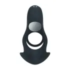 LEVELZ Triple Motor Silicone Power Ring – Black, Rechargeable — Photo 4