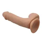 Baile Beautiful Johnson – vibruojantis realistiškas TPR dildo su sėklidėmis ir siurbtuku – 23,4 cm (9,2 colio) — Nuotrauka 5