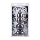 American Bombshell Triple Payload – viļņots anālais aizbāznis – metāla pelēks – 22,2 cm — Foto 1