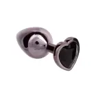 Diamond Heart Plug – L – Black — Photo 6