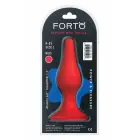 FORTO F-11 Lungo dildo – L – Raudonas — Nuotrauka 5