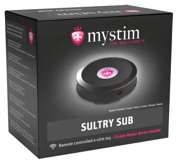Sultry Sub E-Stim Receiver with Remote Control