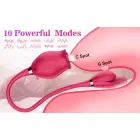 Miss Coyness 10-Function Air Pulse & Vibrating Clitoral Stimulator — Photo 7