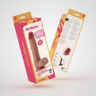 Inviktus реалистичный дилдо с присоской – 23 cm (9″) – телесный — Фото 1