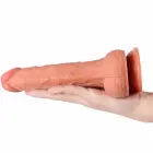 SHEQU Hayden dubultā stimulators vibrators – 16 cm (6.3″) – miesas krāsa — Foto 8