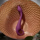 Evolved Lochness įkraunamas silikoninis išlenktas vibratorius – 19 cm – mėlynas — Nuotrauka 2