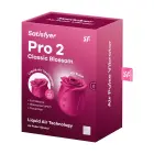 Satisfyer Pro 2 Classic Blossom õhupulss stimulaator – punane — Foto 1