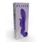 Xocoon Unchained Love klitorio ir G taško vibratorius – 18 cm – violetinis — Nuotrauka 14