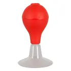 Krūšu galu piesūcekņi – sarkani/caurspīdīgi Foto 2