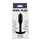 Smooth Anal Plug – 9.7 cm (3.8″) – Black — Photo 3
