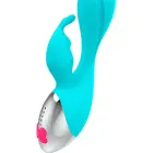 HAPPY LOKY Miki Rabbit tirkīza dubultā motora truša vibrators 19.5 cm (7.7″) — Foto 2