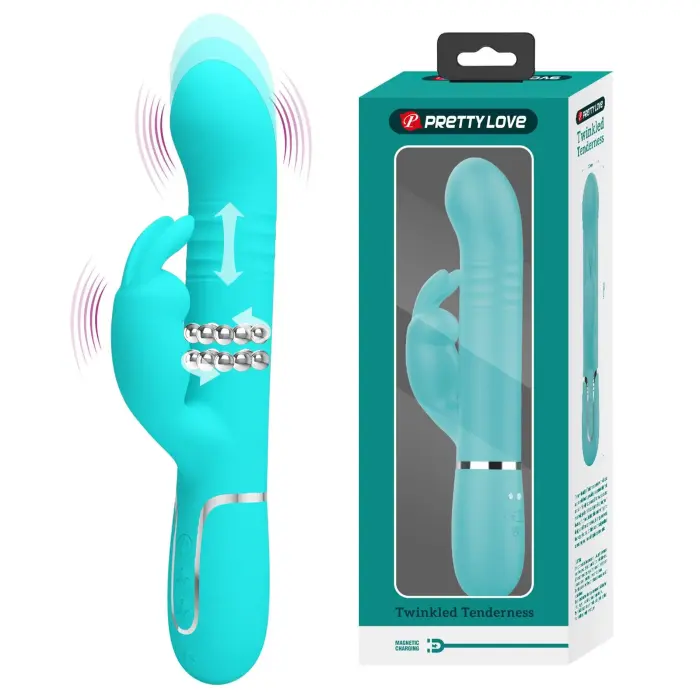 Pretty Love Coale Twinkled Tenderness кролик-вибратор – 18 cm (7″) – розовый