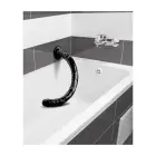 Реалистичный змеевидный дилдо – 48 cm (19″) – Черный — Фото 3