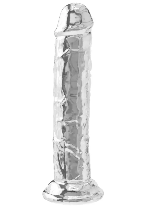 TOYJOY Get Real caurspīdīgs dildo – 19 cm (7.5″)