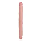 RealRock Slim двусторонний дилдо – 35.6 cm (14″) – телесный — Фото 7