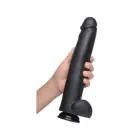 The Master Dildo with Suction Cup – 25 cm (10″) – Black — Photo 6