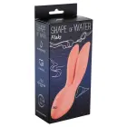 Lola Games Shape of Water Flake mini vibratorius – 15 cm (6″) – rožinis — Nuotrauka 1