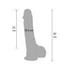 INFERNO by HIDDEN DESIRE Realistic Dildo – 28 cm (11″) – Skin — Photo 2