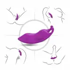 Armony Honeybee Wearable Panty Vibrator with Remote Control – purple — Photo 5
