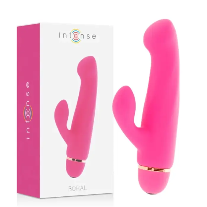 Intense Boral vibratorius – 17.8 cm (7″) – rožinis