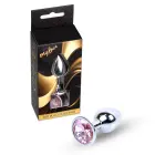 MyLove Toys Jewellery Silver anālais spraudnis – 7 cm (2.8″) – Rozā — Foto 1