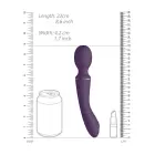 Enora Двусторонний wand вибратор – 18 cm (7″) – фиолетовый — Фото 10