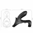 ARMONY Ranger Double Vibrator Ring for Couples – Black — Photo 4