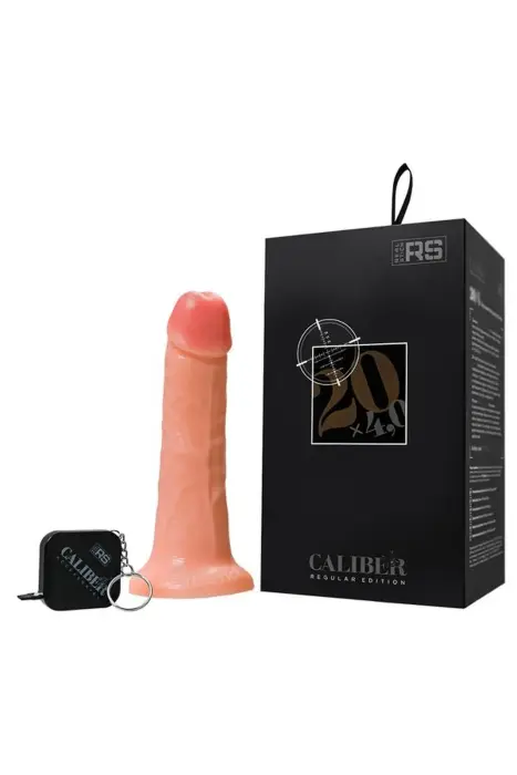 Reālistisks dildo Caliber – 20 cm (8″) – Miesas krāsa