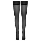 Cottelli Collection zeķes līdz augšstilbam Dots 25 DEN – melnas – viens izmērs — Foto 4