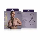 Obsessive must elastne traksidega bralette – reguleeritav moekas aksessuaar — Foto 9