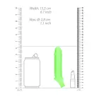 Smooth, Stretchable Penis Sleeve – Glow in the Dark — Photo 4