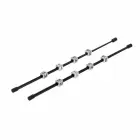Sportsheets Edge reguleeritavad näpistamispulgad – mustad — Foto 1