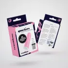 Quackers перезаряжаемая вибропуля – 8.6 cm (3.4″) – розовая — Фото 1
