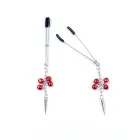 Fetish B sērijas ekskluzīvas krūšu galu skavas Nr.4 ar ķēdīti un zvaniņiem Foto 2