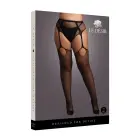 Aluspüksid koos kinnitatud sukkadega – mustad – One Size Photo